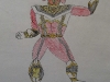 Red Power Ranger by Ansel Yap